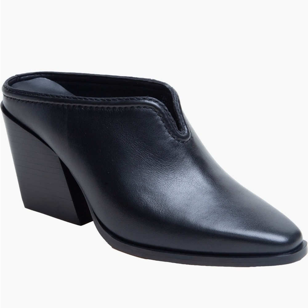 Leather Mules by Linea Paolo